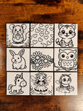 Colour-In Photo Magnets