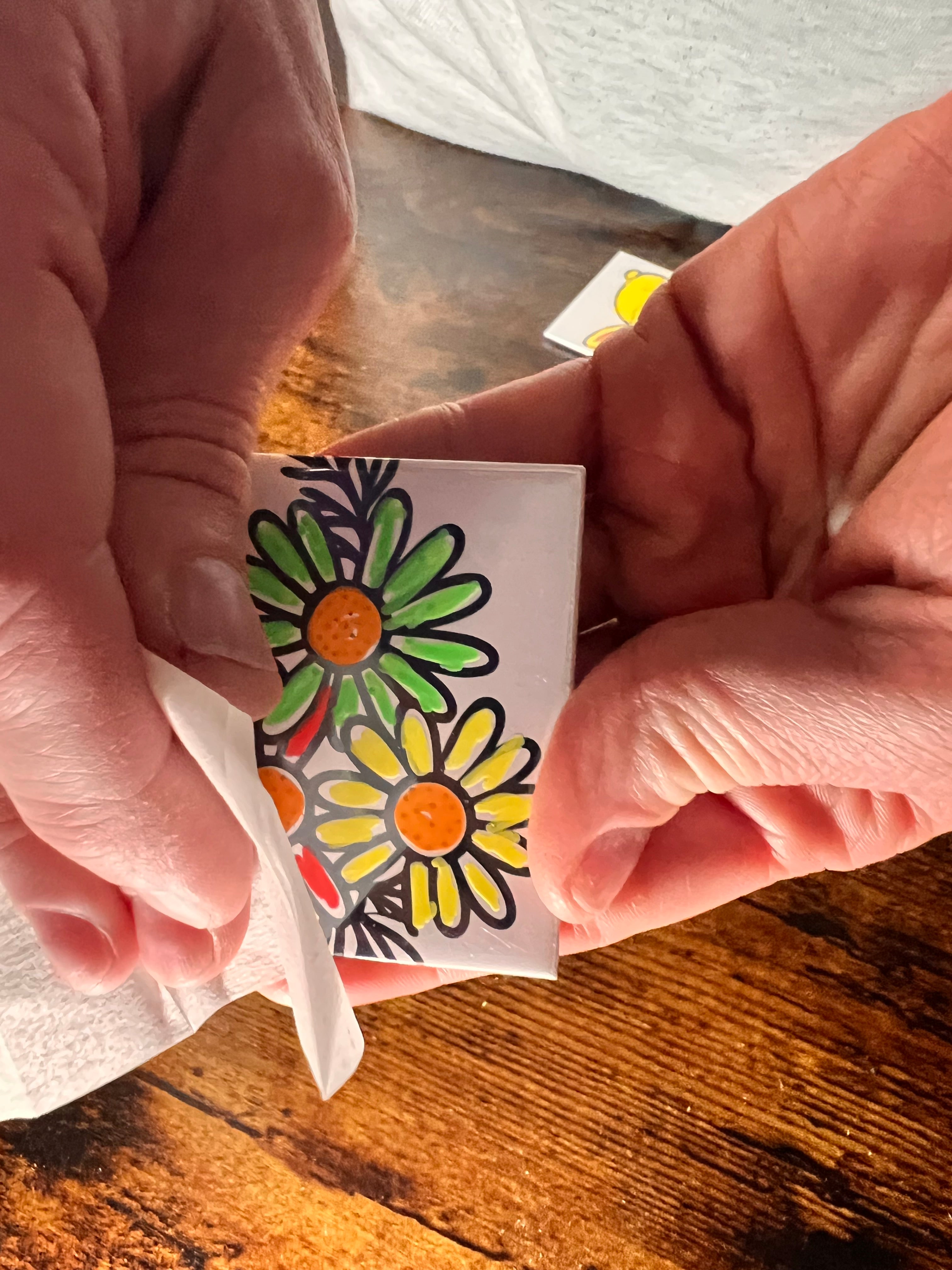 Colour-In Photo Magnets